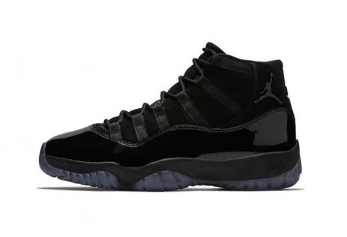 Air Jordan 11 Retro Black Noir Kids Basketball Shoes 378038-005