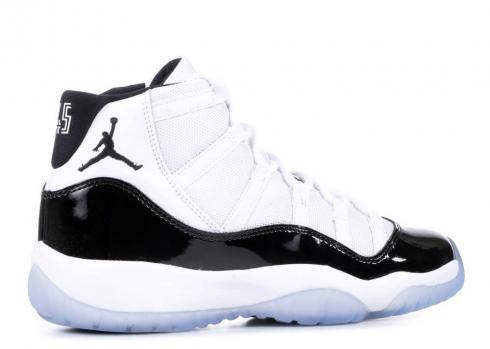 Air Jordan 11 Retro Gs Concord Dark White Black 378038-100