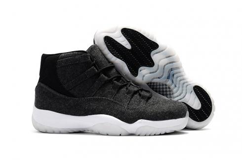 Nike Air Jordan XI 11 Retro Wolf Grey White Men Shoes