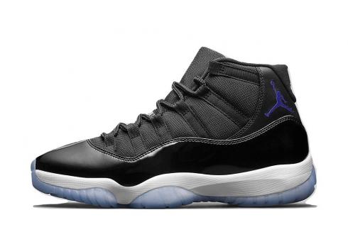 Air Jordan 11 GS Space Jam Black Dark Concord White 378038-003