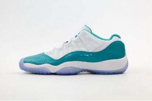 Air Jordan 11 Low GS - Aqua White Volt 580521-143