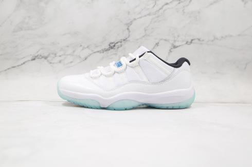 Air Jordan 11 Retro Low GS Legend Blue White Black 528896-117