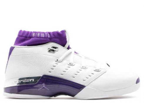 Air Jordan 17 Low Pe Bibby Purple White Varsity 303891-151