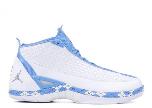 Air Jordan 15 Retro Se Bragging Rights Blue Gold University Miner Metallic White Silver 325835-101