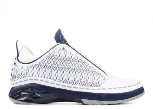 Air Jordan 23 Og Low Navy White Midnight Silver Metallic 323405-141