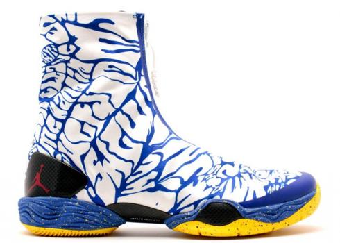 Air Jordan 28 Do The Right Thing Blue Photo White Gym Red 555109-106