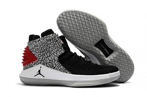 Nike Air Jordan XXXII 32 Retro Women Basketball Shoes Grey Black