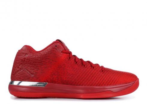 Air Jordan 31 Low Triple Red Action Chrome Gym 897564-601