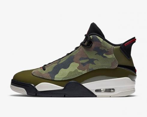 Air Jordan Dub Zero Medium Olive Camo White Green 311046-200