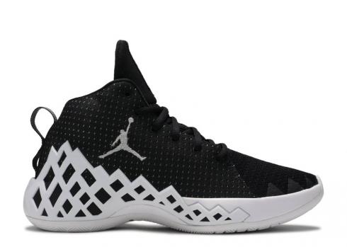 Air Jordan Jumpman Diamond Mid Black White Silver Metallic CI1204-001