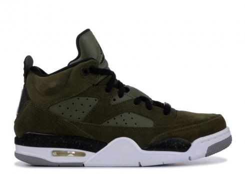 Air Jordan Son Of Mars Low Olive Canvas Black White 580603-300