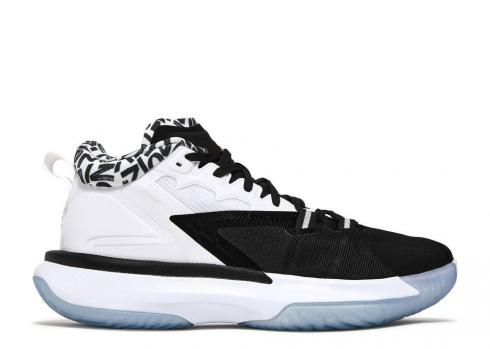Air Jordan Zion 1 Pf Gen White Black Gold Metallic DA3129-002
