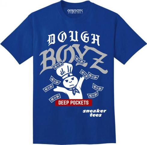 Jordan 3 True Blue Shirt Dough Boyz Royal