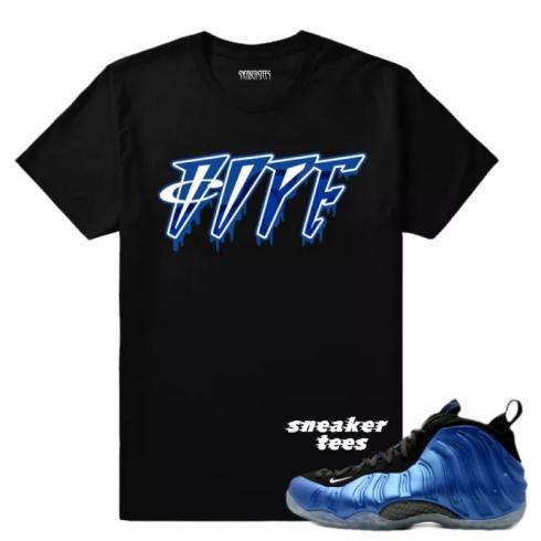 Match OG Royal Foams DOPE Pennys Black T-shirt