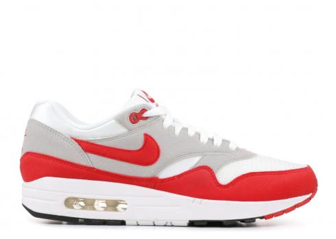 Air Max 1 QS Grey Black White Sport Red 378830-161