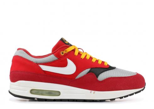 Air Max 1 Urawa White Deep Red Jersey Silver 309740-611