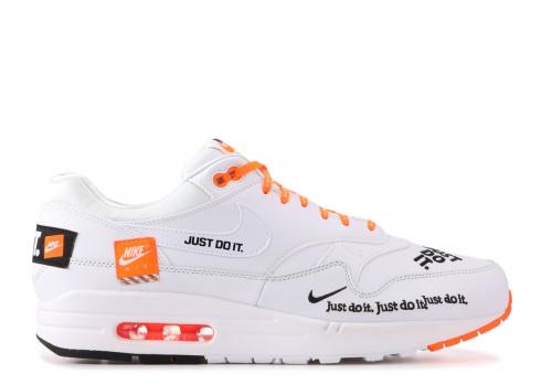 Nike Air Max 1 SE Just Do It Orange White Total AO1021-100