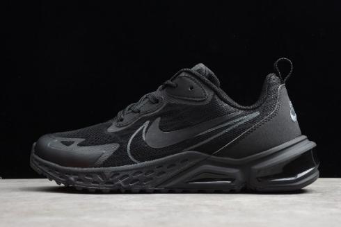 2019 Nike Air Max 200 Double Swoosh Triple Black 589568 002