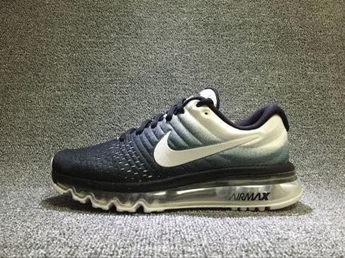 Nike Air Max 2017 Black White Womens Gradient Shoes 849560-010