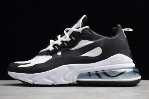 2019 Nike Air Max 270 React Black White AO4971 006 For Sale