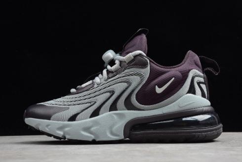 2020 Nike Wmns Air Max 270 React ENG Burgundy Ash LT Smoke Grey CK2595 600