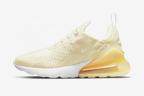 Nike Air Max 270 Coconut Milk Metallic Silver Saturn Gold White DJ5991-100