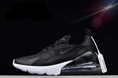 Nike Air Max 270 Flyknit Black White Floral New Release Casual AR0499-105