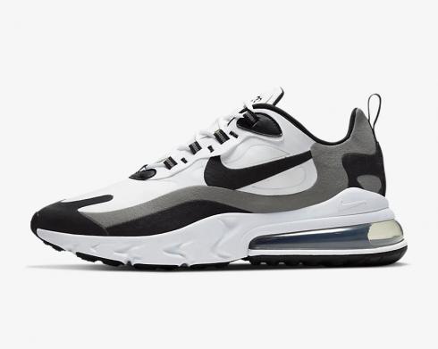 Nike Air Max 270 React Oreo White Black Grey Running Shoes CT1264-101