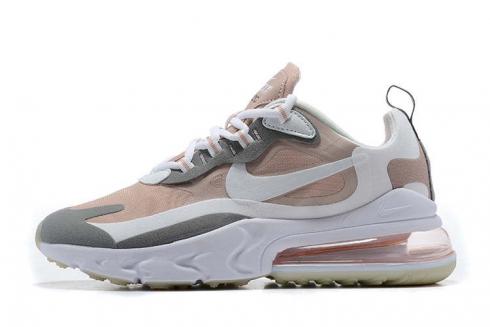 Nike Air Max 270 React Summit White Cream Bone Grey Running Shoes CJ0619-165