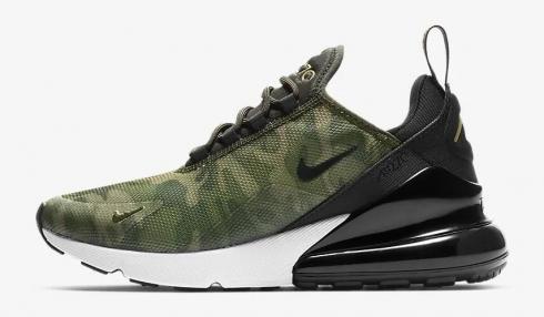 Nike Air Max 270 SE Floral Oil Grey Cargo Khaki Spruce Fog White AR0499-003