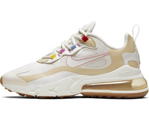 Nike Wmns Air Max 270 React Pale Ivory Pale Vanilla CQ0208-101