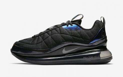 Nike Air MX 720-818 Black Metallic Blue CW8039-001