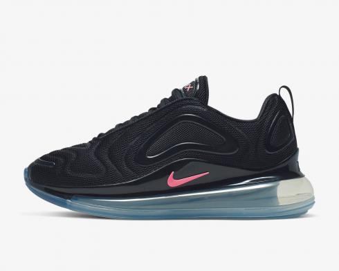 Wmns Nike Air Max 720 Black Pink Running Shoes CN0143-001