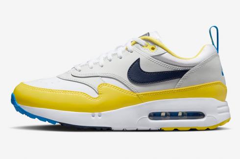 Nike Air Max 1 86 OG Golf NRG Ryder Solheim Cup EU Tour Yellow Photo Blue FN8075-101