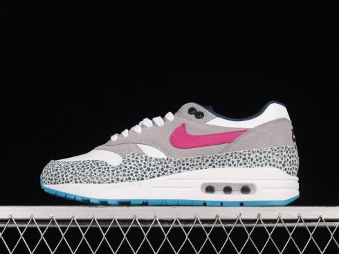 Nike Air Max 1 Grey Rose Pink Blue DV3027-002