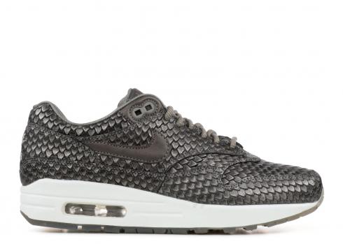 Wmns Nike Air Max 1 Prm Metallic White Summit Pewter 454746-015