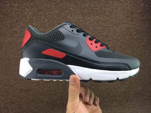 Nike Air Max 1 Ultra 2 Essential Black Red Grey Men Shoes 875695-007