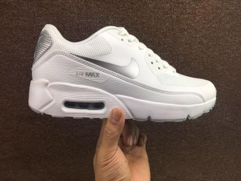 Nike Air Max 1 Ultra 2 Essential White Silver Men Shoes 875695-103