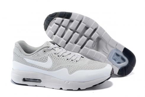 Nike Air Max 1 Ultra Moire Running Light Grey White 705297-015
