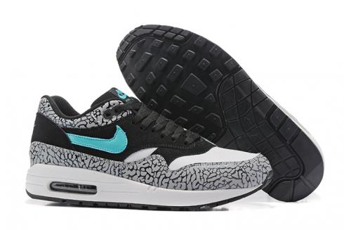 Nike Air Max 87 Grey Black Blue White Unisex Running Shoes 908366-001