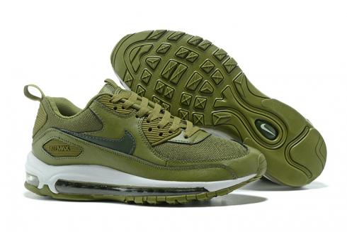 Nike Air Max 90+97 Running Shoes Men Green White