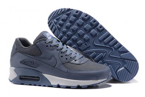 Nike Air Max 90 blue gray white men Running Shoes 537394-116