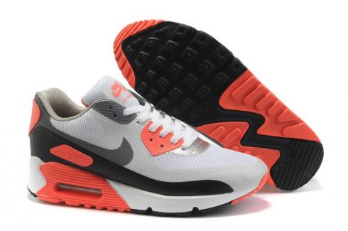Nike Air Max 90 HYP CT BBQ 2011 Running Shoes White Grey Red 363376-010