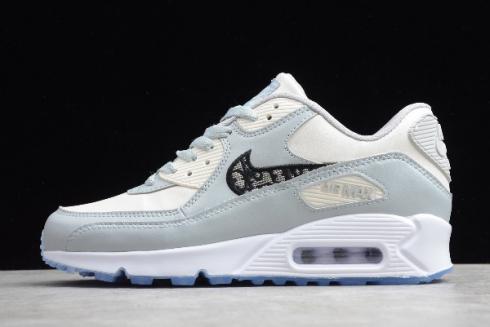 2020 Nike Air Max 90 OG White Grey CN8607 002 For Sale