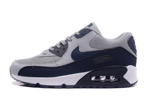 Air Max 90 Essential Wolf Grey Binary Blue Dark Grey White 537384-064