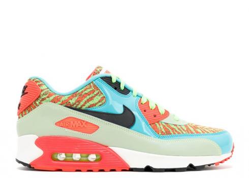 Nike Air Max 90 Anniversary Hyper Jade Flash Infrared Black Lime 725235-306