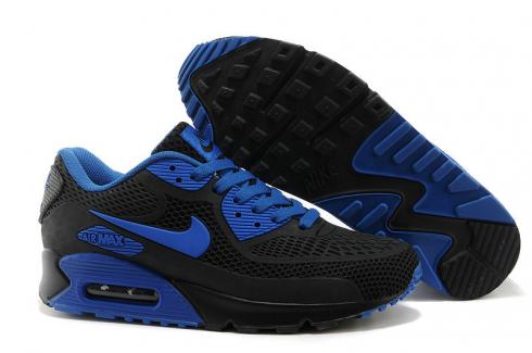 Nike Air Max 90 Black Dark Blue Shoes