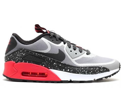 Nike Air Max 90 Cmft Prm Tape Chilling Medium Grey Red Black White 616317-006