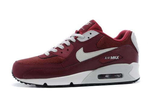 Nike Air Max 90 Essential Team Red Lt Base Grey Sail 537384-605