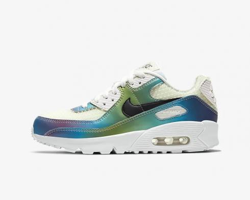 Nike Air Max 90 GS Bubble Pack White Multi-Color CT9631-100